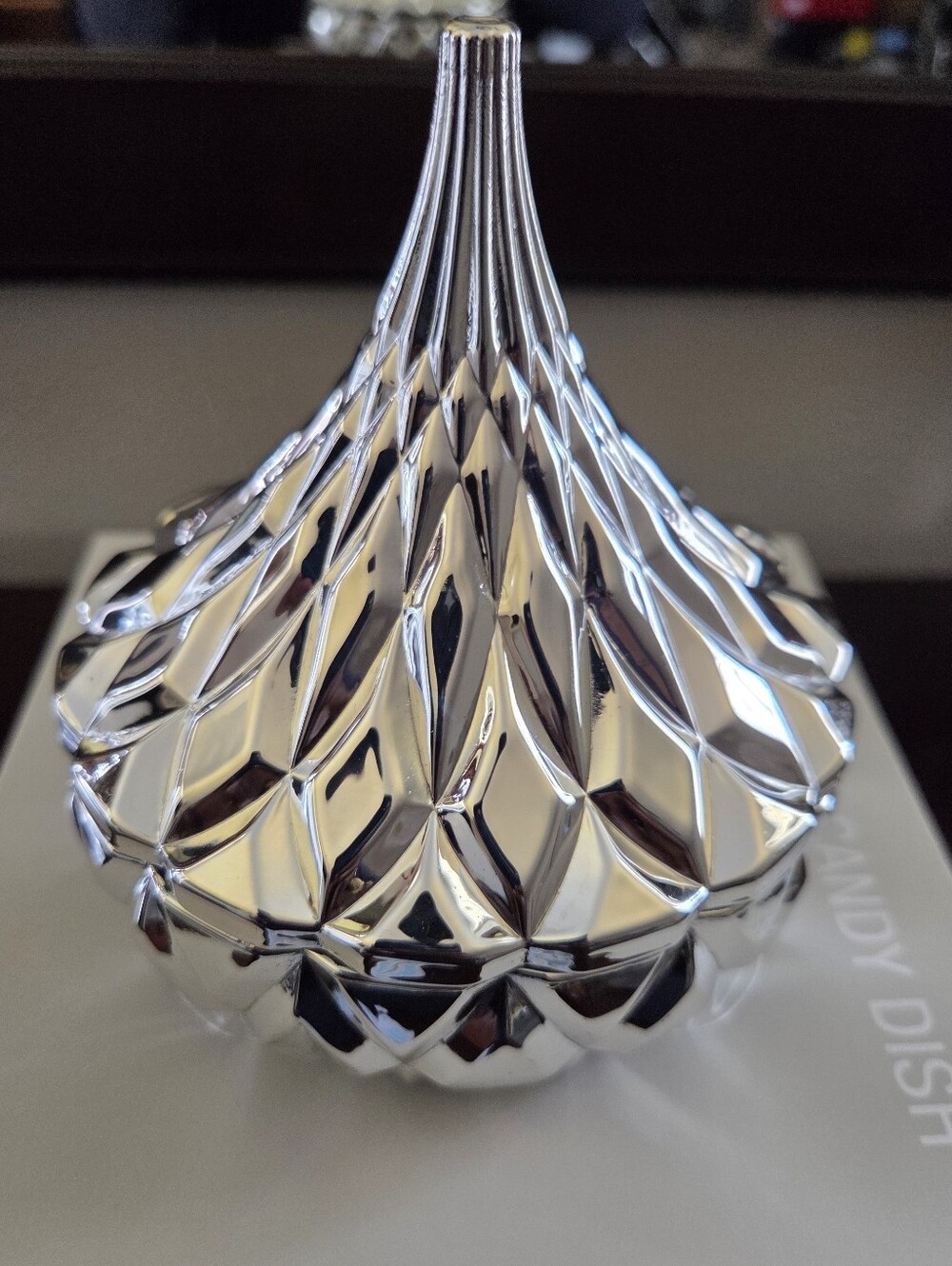Hershey's Kisses Electroplated Candy Dish with Gift Box